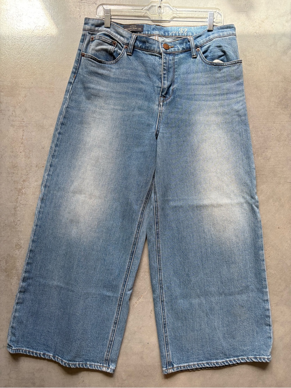 J. Crew Rayner Wide Leg Jeans